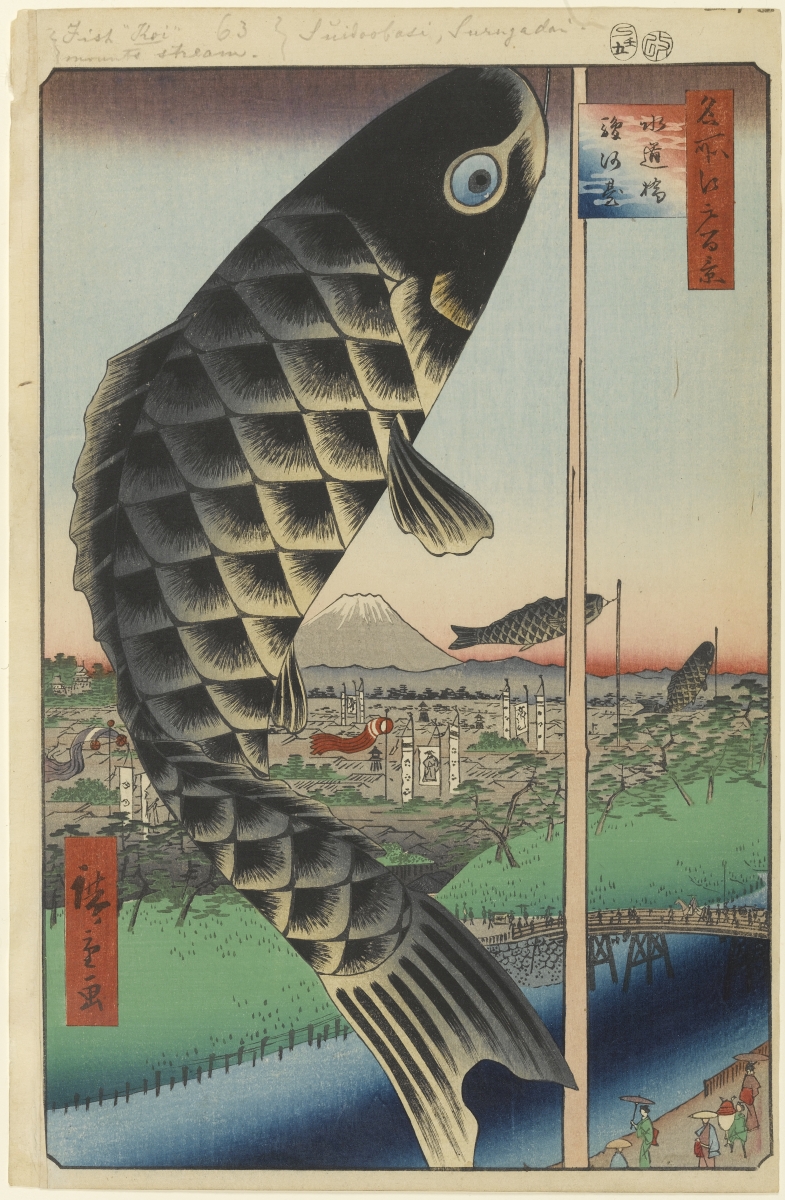 江戸時代の鯉のぼり